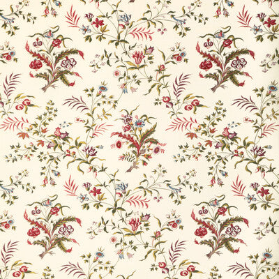 BRUNSCHWIG & FILS 8023107.1630.0 CHANCAY PRINT BEIGE/MULTI Fabric - Eade's Wallpaper