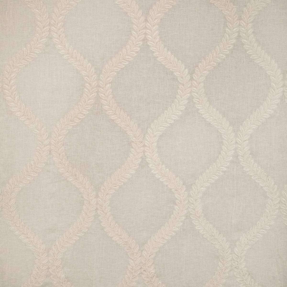 BRUNSCHWIG & FILS 8023110.1.0 CAMUS SHEER IVORY Fabric - Eade's Wallpaper