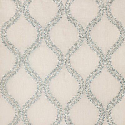 BRUNSCHWIG & FILS 8023110.15.0 CAMUS SHEER SKY Fabric - Eade's Wallpaper