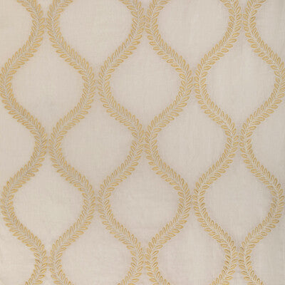 BRUNSCHWIG & FILS 8023110.40.0 CAMUS SHEER YELLOW Fabric - Eade's Wallpaper
