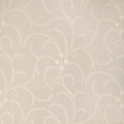 BRUNSCHWIG & FILS 8023111.1.0 GERBAUD SHEER IVORY Fabric - Eade's Wallpaper