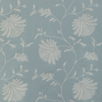BRUNSCHWIG & FILS 8023116.113.0 MAELLE EMB SEAFOAM Fabric - Eade's Wallpaper