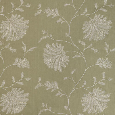 BRUNSCHWIG & FILS 8023116.23.0 MAELLE EMB CELERY Fabric - Eade's Wallpaper
