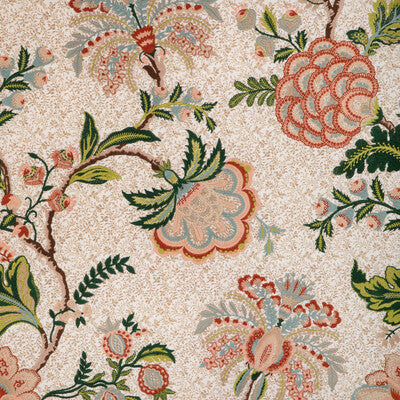 BRUNSCHWIG & FILS 8023118.312.0 ANDUZE EMB APRICOT/SAGE Fabric - Eade's Wallpaper