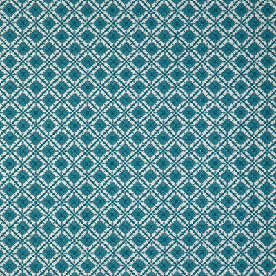 BRUNSCHWIG & FILS 8023119.1313.0 INES EMB AQUA Fabric - Eade's Wallpaper
