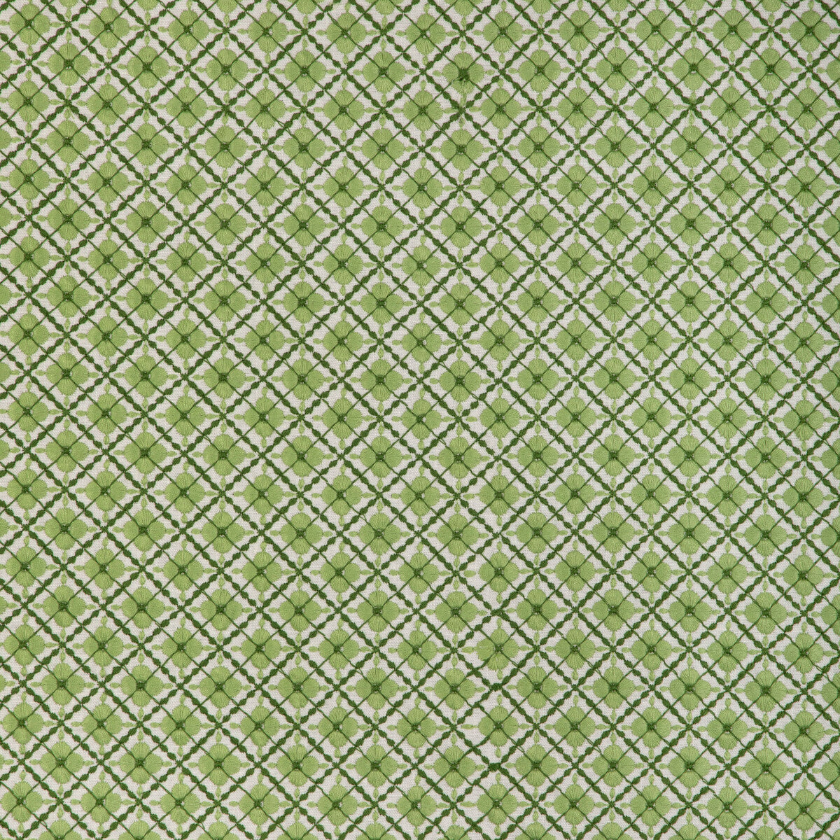 BRUNSCHWIG & FILS 8023119.330.0 INES EMB LEAF Fabric - Eade's Wallpaper