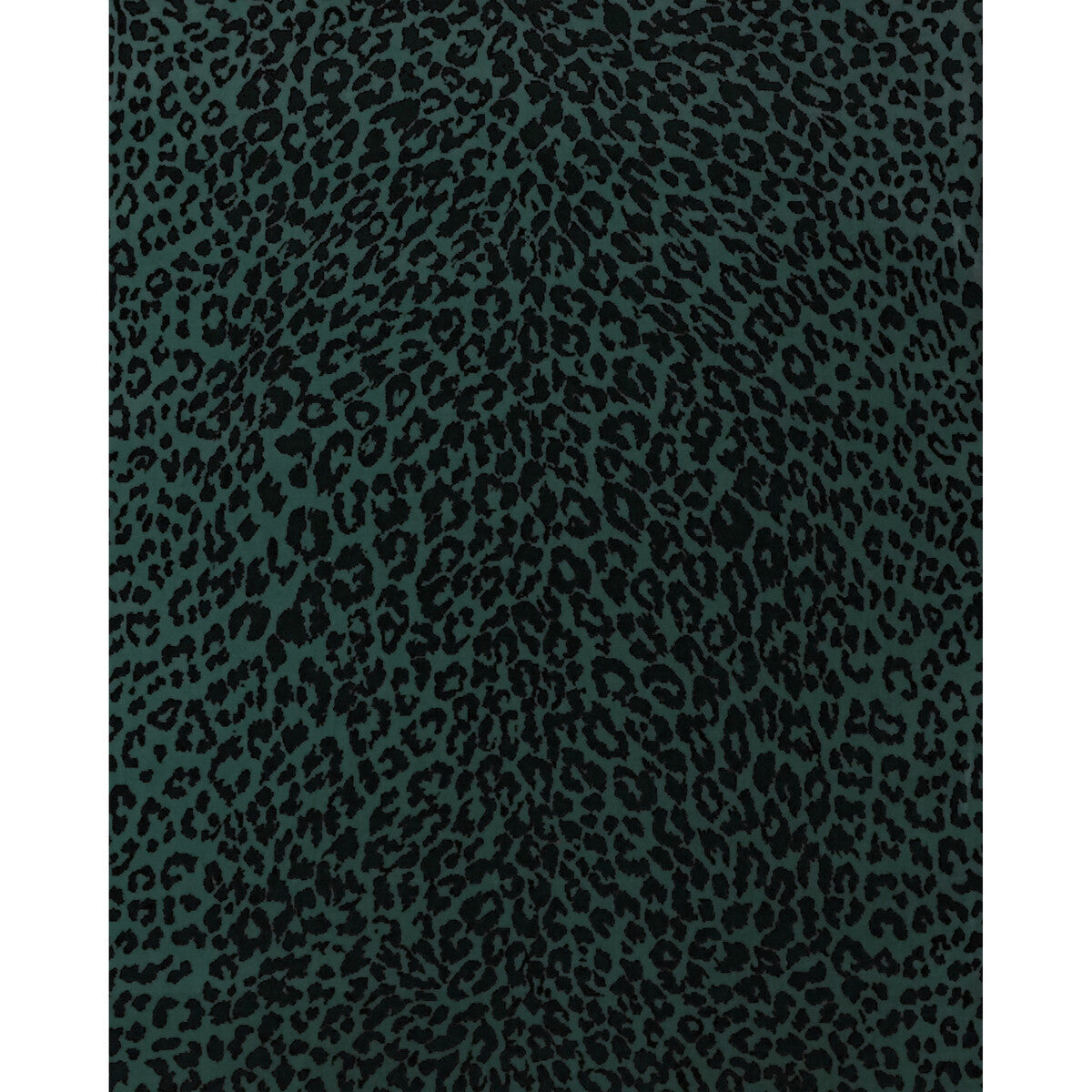 BRUNSCHWIG & FILS 8023127.313.0 MADELEINE'S LEOPARD TEAL Fabric - Eade's Wallpaper