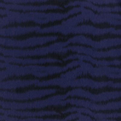 BRUNSCHWIG & FILS 8023137.5.0 TIGRE WARP PRINT LAPIS Fabric - Eade's Wallpaper