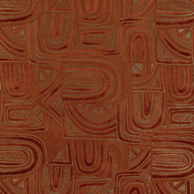 BRUNSCHWIG & FILS 8023139.12.0 TIMBRE VELVET CITRINE Fabric - Eade's Wallpaper