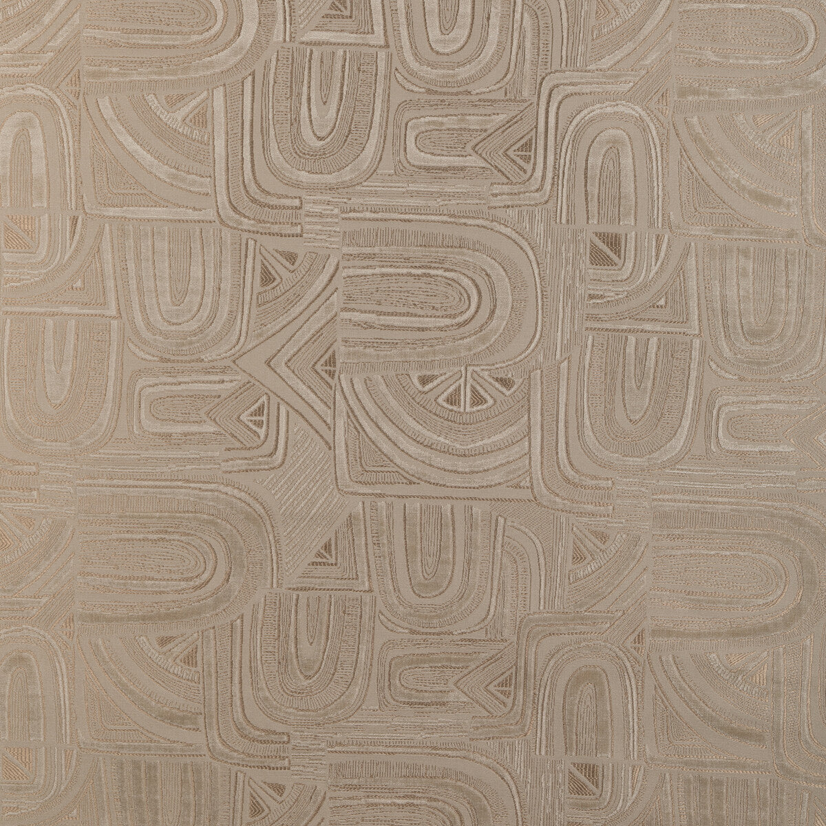 BRUNSCHWIG & FILS 8023139.16.0 TIMBRE VELVET BEIGE Fabric - Eade's Wallpaper