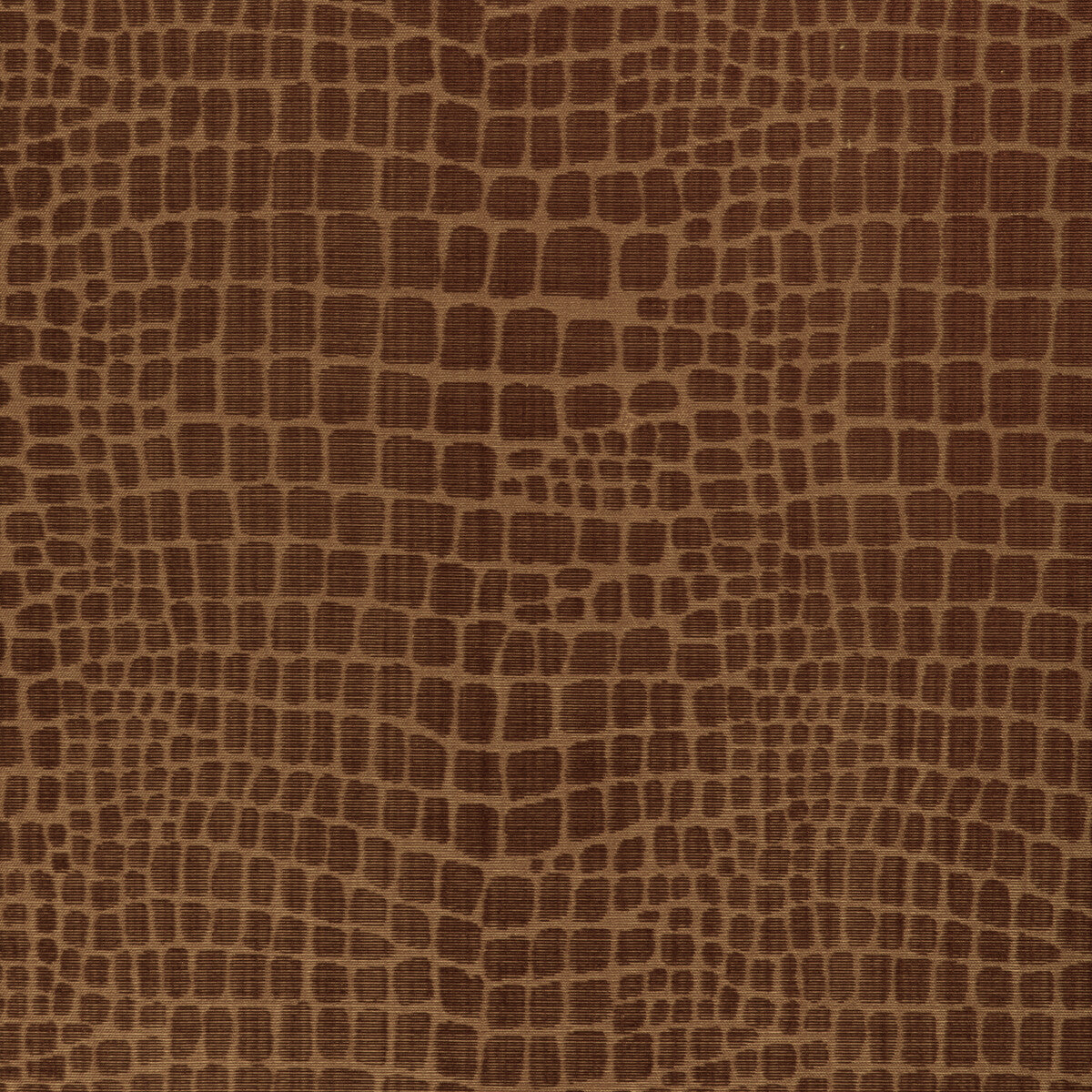 BRUNSCHWIG & FILS 8023140.12.0 CROC VELVET AMBER Fabric - Eade's Wallpaper