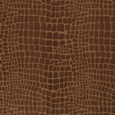 BRUNSCHWIG & FILS 8023140.12.0 CROC VELVET AMBER Fabric - Eade's Wallpaper
