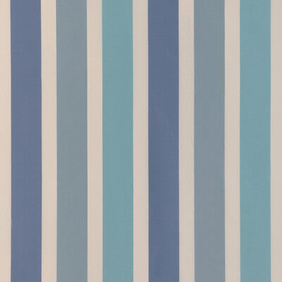 BRUNSCHWIG & FILS 8023147.513.0 VERDUN STRIPE SKY Fabric - Eade's Wallpaper