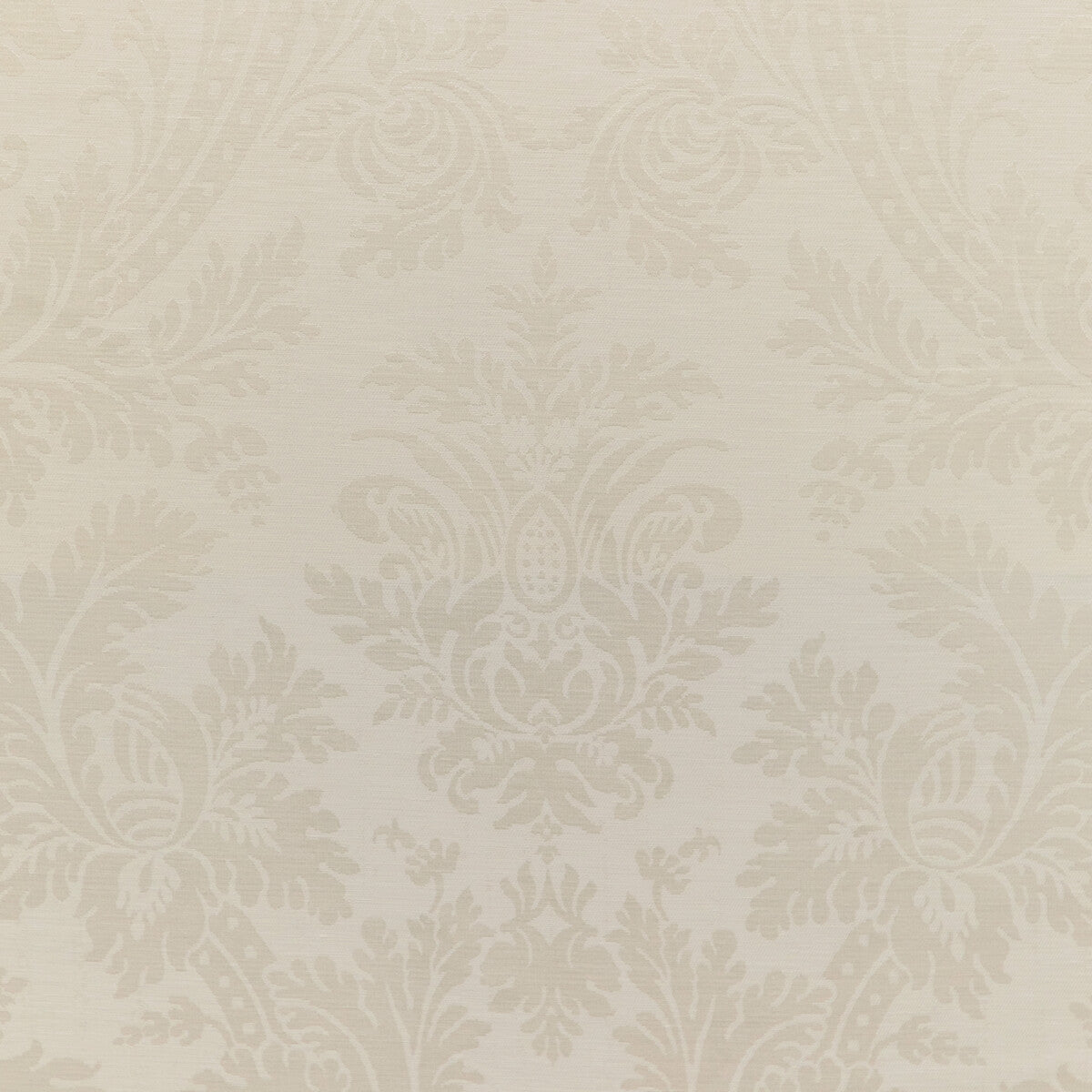 BRUNSCHWIG & FILS 8023150.1.0 ARNAUD DAMASK IVORY Fabric - Eade's Wallpaper