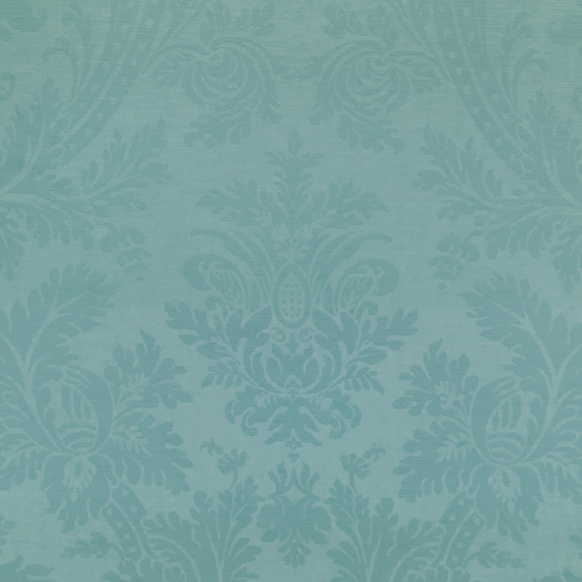 BRUNSCHWIG & FILS 8023150.13.0 ARNAUD DAMASK AQUA Fabric - Eade's Wallpaper