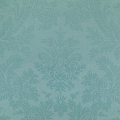 BRUNSCHWIG & FILS 8023150.13.0 ARNAUD DAMASK AQUA Fabric - Eade's Wallpaper
