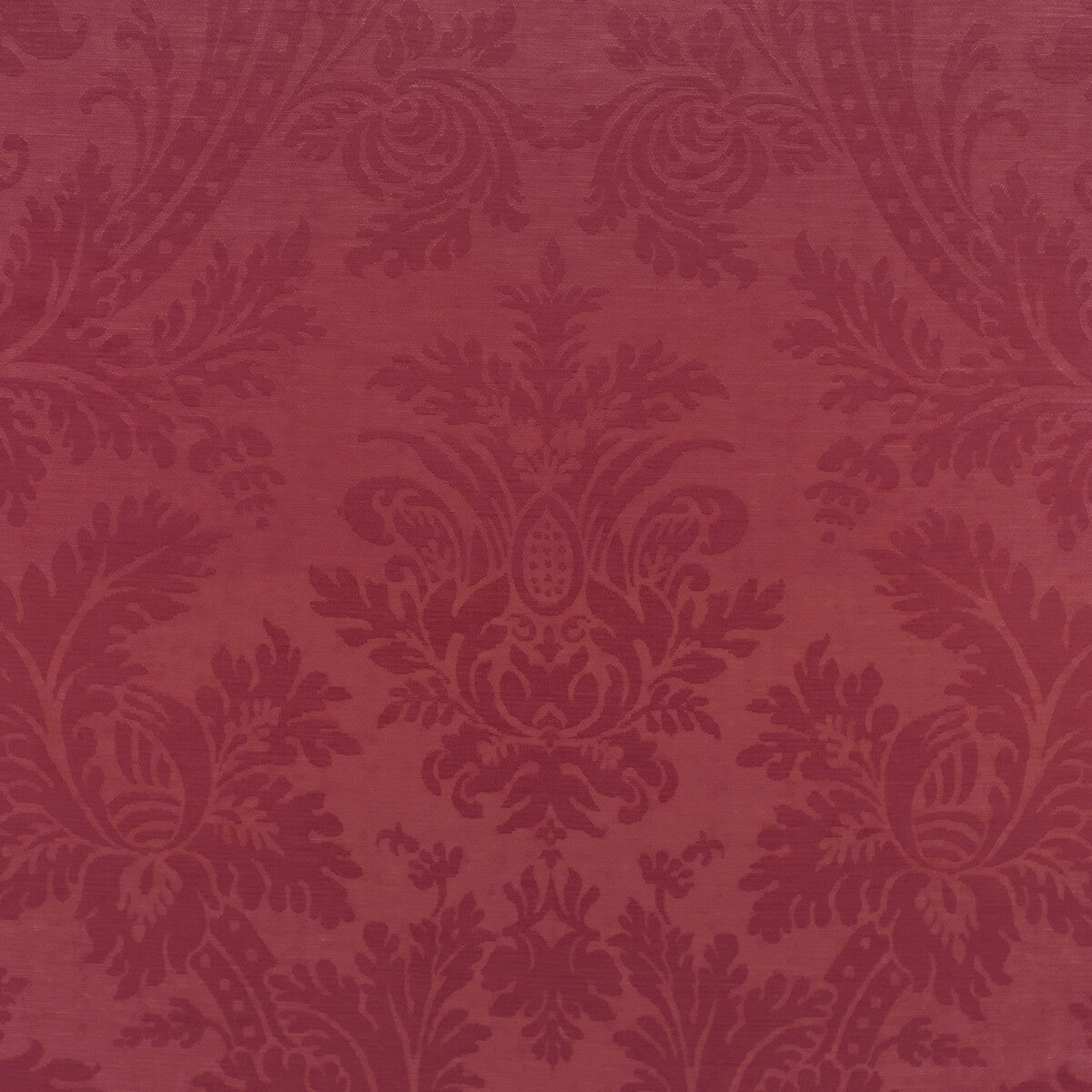 BRUNSCHWIG & FILS 8023150.19.0 ARNAUD DAMASK RED Fabric - Eade's Wallpaper