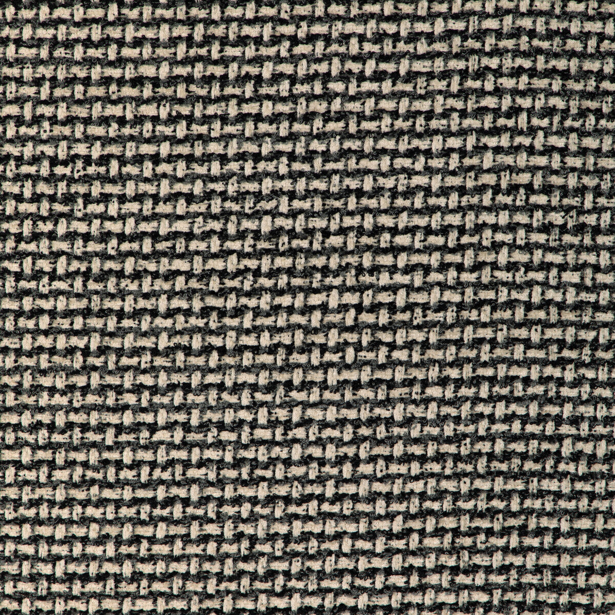 BRUNSCHWIG & FILS 8023154.8106.0 NIVOLET TEXTURE EBONY Fabric - Eade's Wallpaper