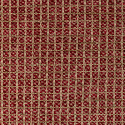 BRUNSCHWIG & FILS 8023155.916.0 CHIRON TEXTURE RED Fabric - Eade's Wallpaper