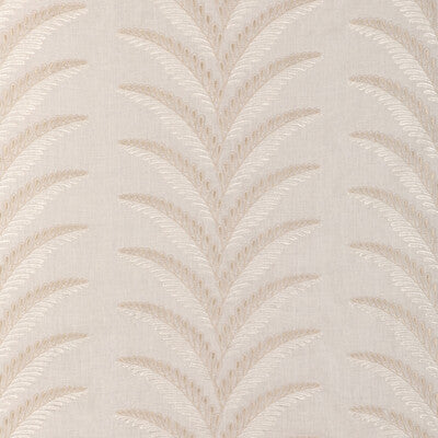 BRUNSCHWIG & FILS 8024109.16.0 FOUGERE EMB CREAM Fabric - Eade's Wallpaper
