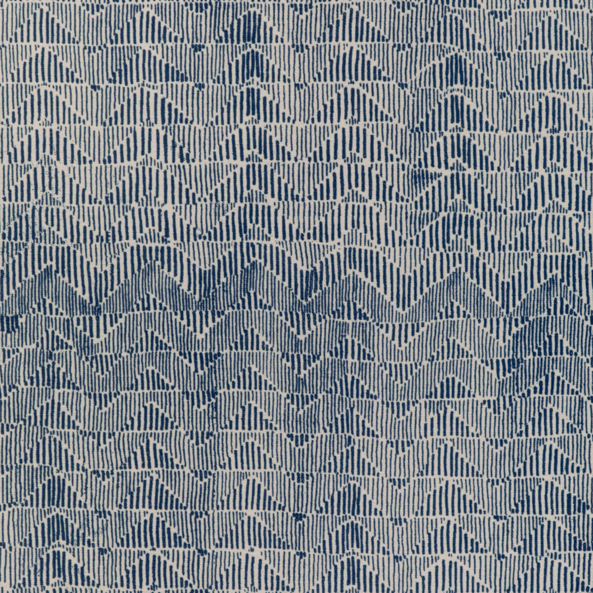 BRUNSCHWIG & FILS 8024112.50.0 LES CIGALES PRINT INDIGO Fabric - Eade's Wallpaper