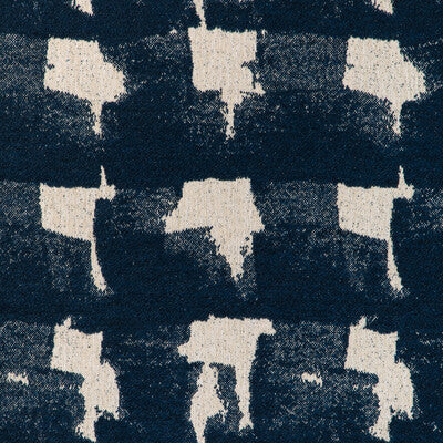 BRUNSCHWIG & FILS 8024118.50.0 LES FALAISES WEAVE INDIGO Fabric - Eade's Wallpaper