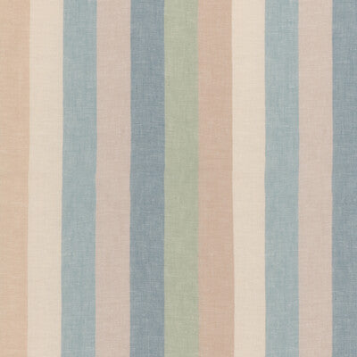 BRUNSCHWIG & FILS 8024127.113.0 PICNIC STRIPE MIST Fabric - Eade's Wallpaper