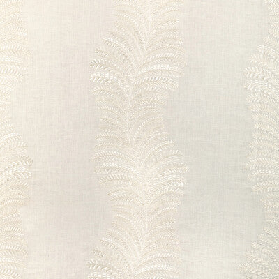 BRUNSCHWIG & FILS 8024129.1.0 ROWAN EMB IVORY Fabric - Eade's Wallpaper