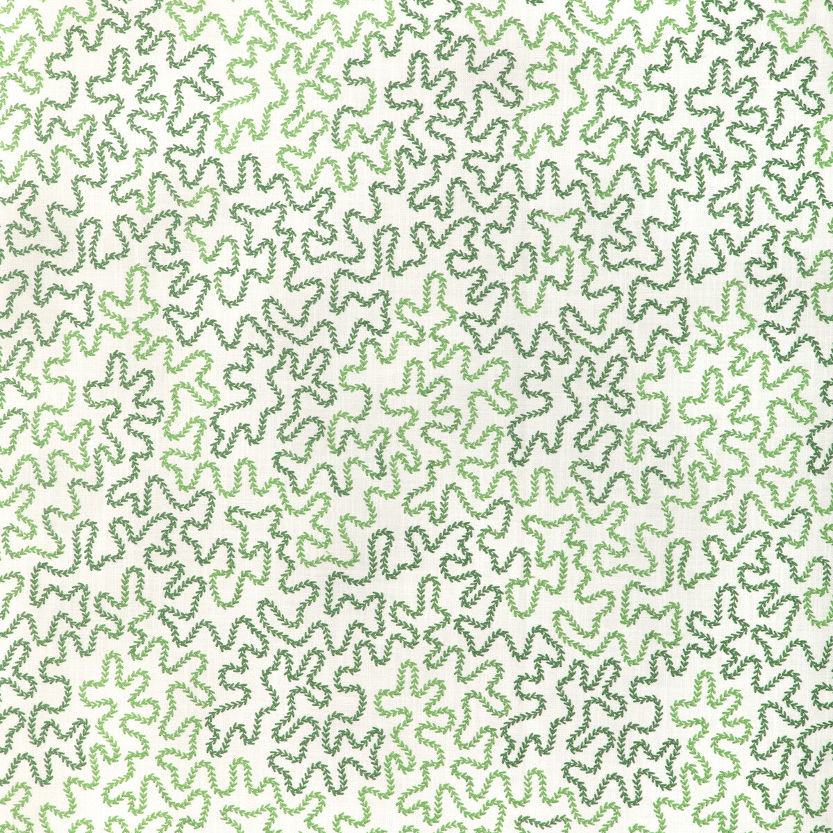 BRUNSCHWIG & FILS 8024132.33.0 BRAMBLE EMB LEAF Fabric - Eade's Wallpaper