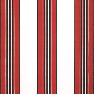 BRUNSCHWIG & FILS RAYURE MARCELLIN 8025113.19.0 in ROUGE Wal