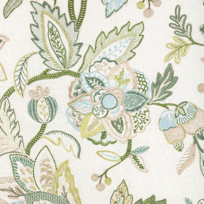 BRUNSCHWIG & FILS SIERRE EMB 8025118.335.0 in POOL Fabric -