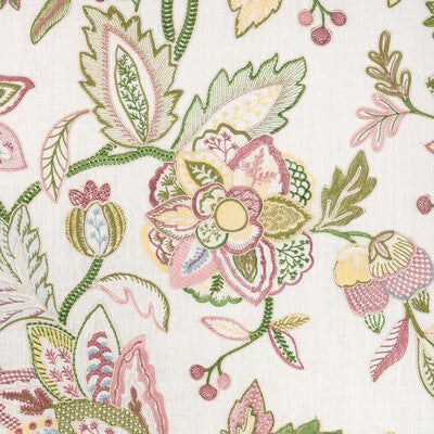 BRUNSCHWIG & FILS SIERRE EMB 8025118.73.0 in SPRING Fabric -