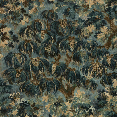 BRUNSCHWIG & FILS MING VELVET 8025123.5.0 in BLUE Fabric - G
