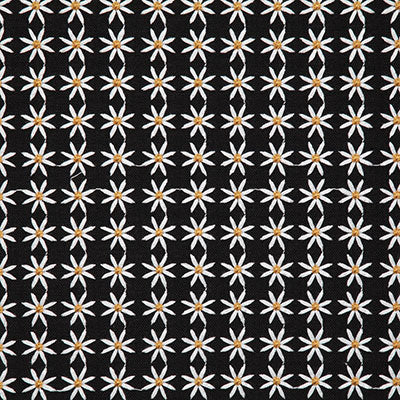 Pindler DAISY BLACK 8030 Fabric - Fabric Collection