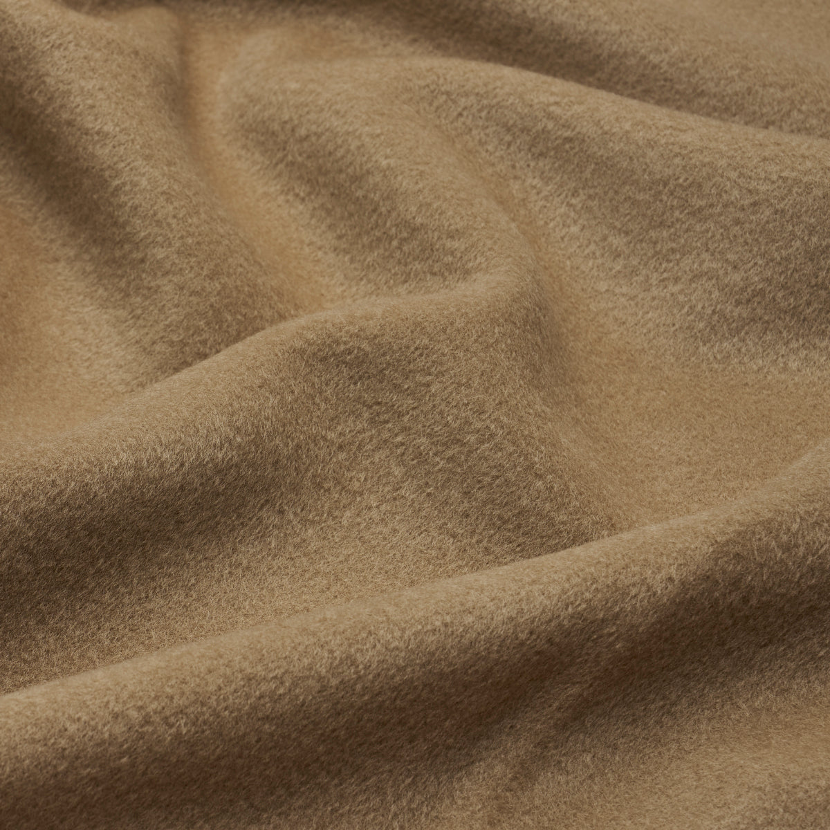 Schumacher 80515 KARLA FLEECED WOOL in CAMEL Fabric - PATTER
