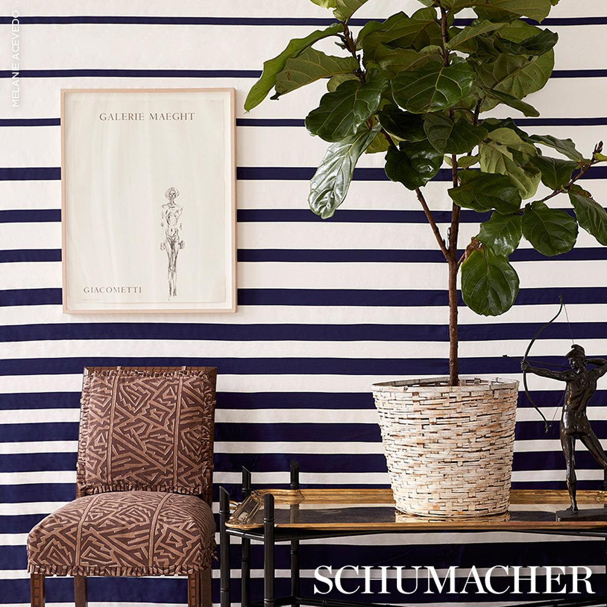 Eade’s NAVY ON IVORY