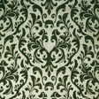 Galerie GH81254-23 Green Flocked Damask - Eade's Wallpaper