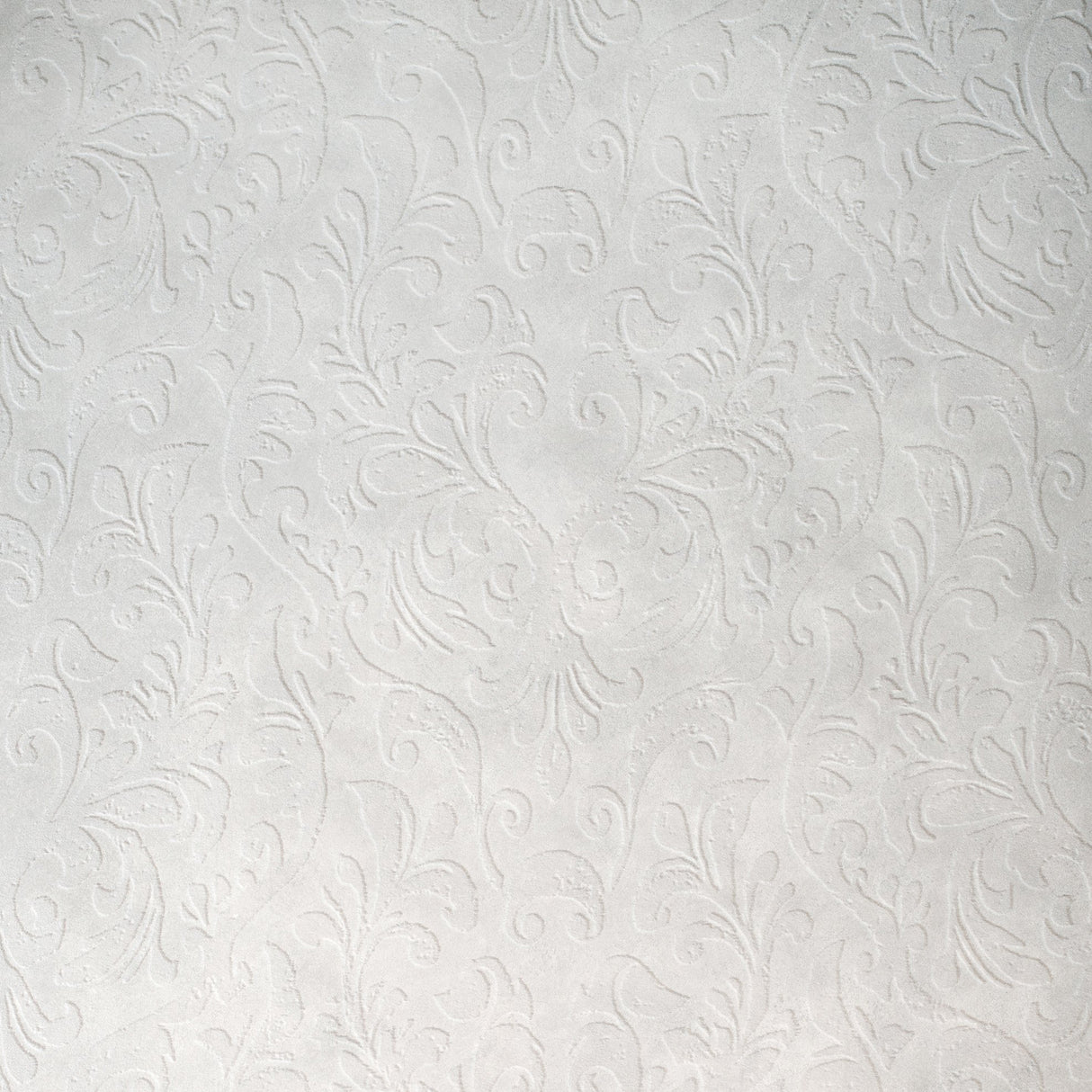 Galerie GH81255-23 Silver Grey Flocked Damask - Eade's Wallpaper