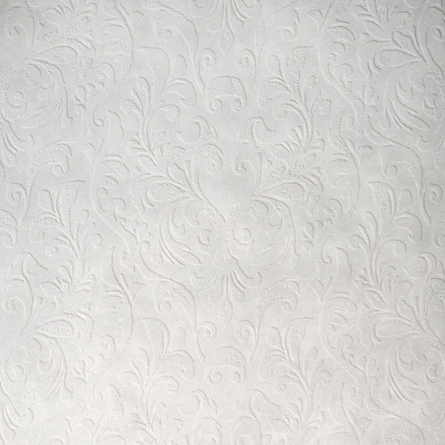 Galerie GH81255-23 Silver Grey Flocked Damask - Eade's Wallpaper