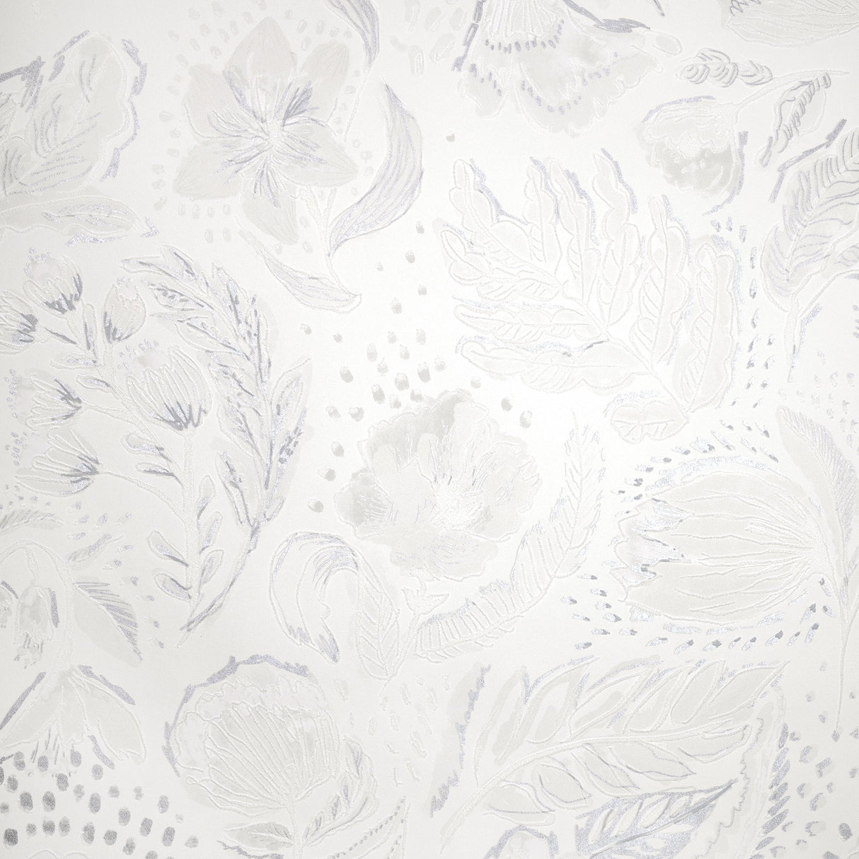Galerie GH81336-23 White Wild Garden - Eade's Wallpaper