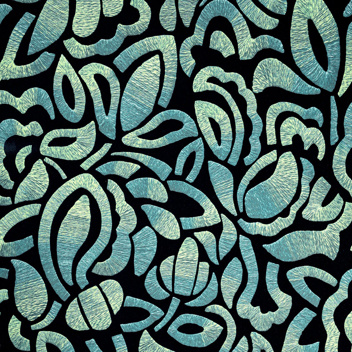 Galerie GH81340-23 Green Brussels Lace - Eade's Wallpaper