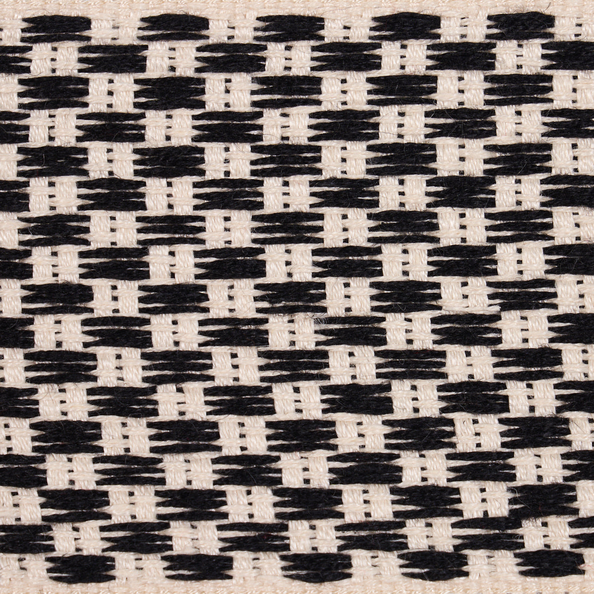 Schumacher 81643 CRAWFORD CHECK TAPE WIDE in BASALT Trim - W