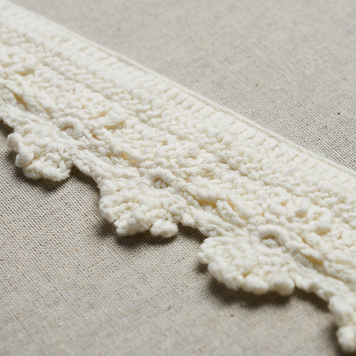 Schumacher 81700 EVELYNE CROCHET TRIM in IVORY Trim - VICTOR