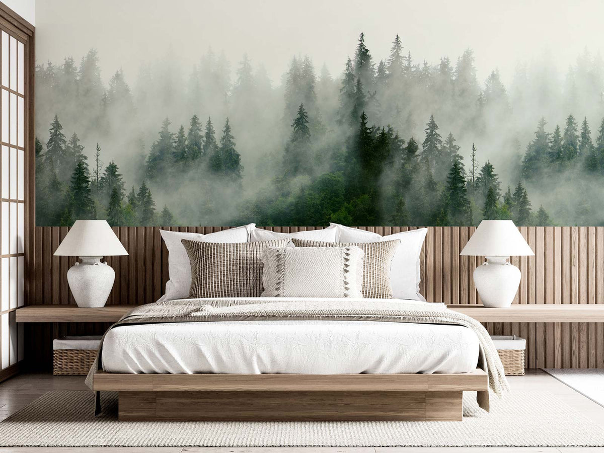 Papermint Boreal Pack 1 & 2 in Green Wall Mural 8184-BDL-AF
