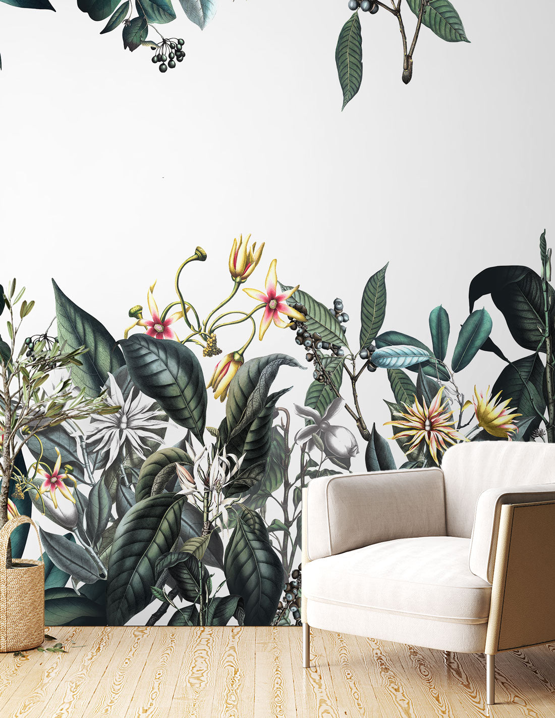 Papermint Cali Pack 1, 2 & 3 in Green Wall Mural 8184-BDL-AL