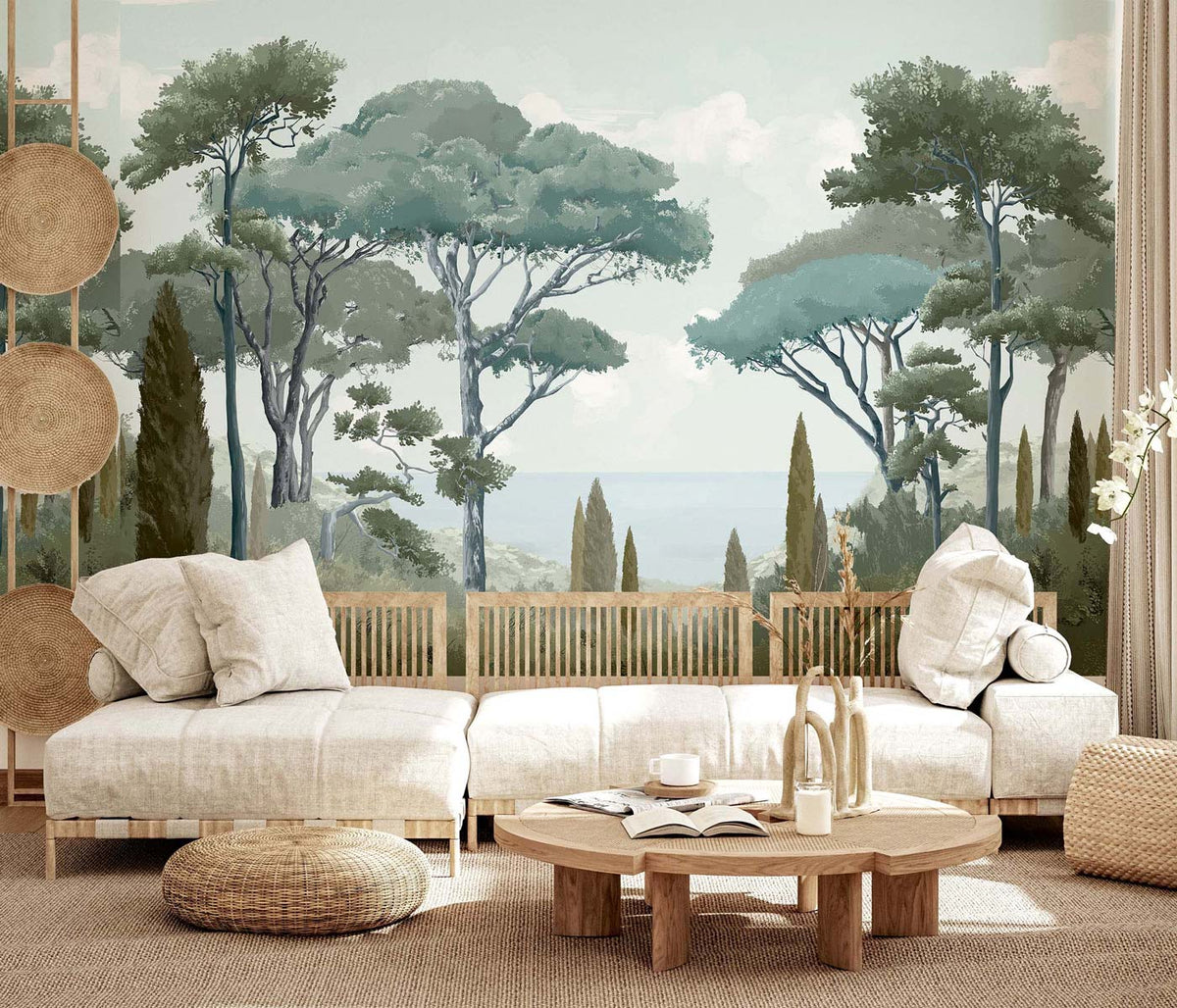 Papermint French Riviera Pack 1, 2 & 3 in Grey Wall Mural 81