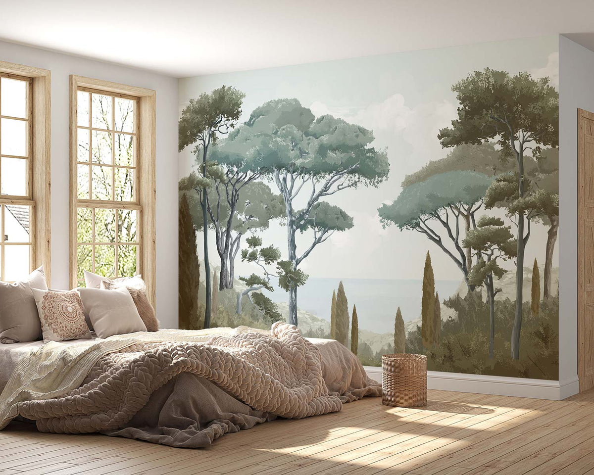 Papermint French Riviera Pack 1, 2 & 3 in Grey Wall Mural 81