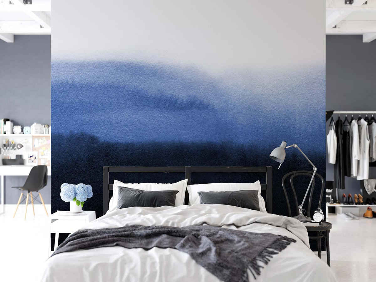 Papermint Sfumato Pack 1, 2 & 3 in Blue Wall Mural 8184-BDL-