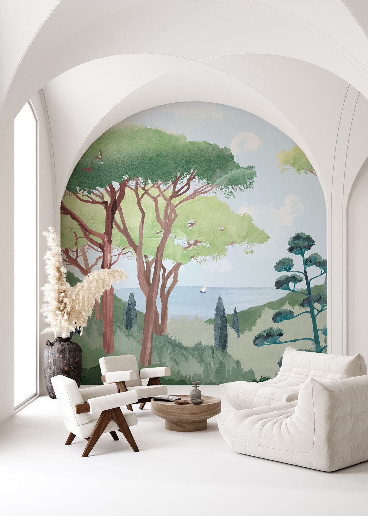 Papermint Tuscany Watercolor Pack 1, 2 & 3 in Multi Wall Mur