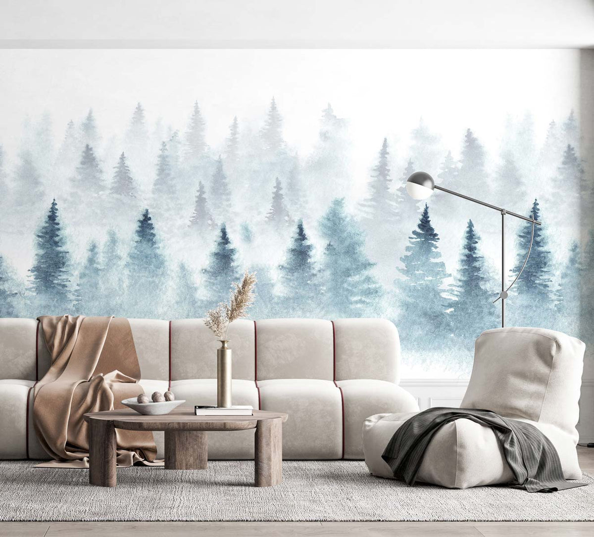 Papermint Winter Pack 1 & 2 in Blue Wall Mural 8184-BDL-DH
